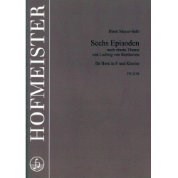Sechs Episoden (nach einem Thema von Ludwig van Beethoven) -Horst Meyer-Selb