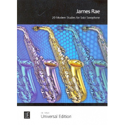 20 moderne Studien für Solo Saxophon -James Rae