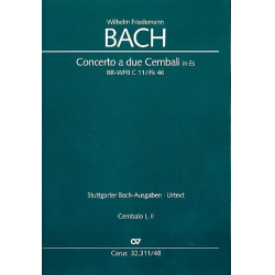 Konzert Es-Dur BR-WFBC11/Fk46 : -Wilhelm Friedemann Bach