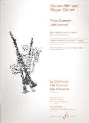 Petit Concert  für Klarinette & Klavier -Darius Milhaud / Arr.Roger Calmel
