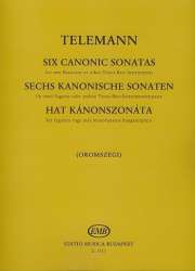 6 Kanonsonaten für zwei Fagotte - Georg Philipp Telemann / Arr. Otto Oromszegi