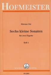 Sechs kleine Sonaten für zwei Fagotte Heft 1 -Etienne Ozi