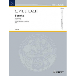 Sonate a-moll für Flöte -Carl Philipp Emanuel Bach