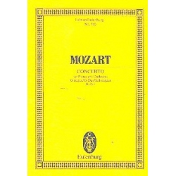 Konzert G-Dur KV453 : für -Wolfgang Amadeus Mozart