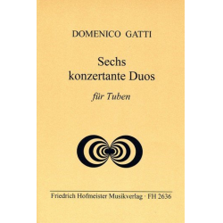 6 Konzertante Duos für Tuben -Domenico Gatti