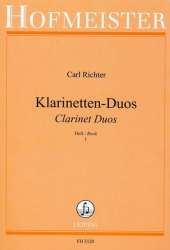 Klarinetten-Duos  Heft 1 -Carl Richter