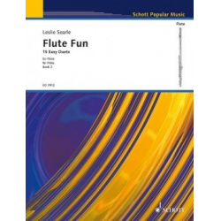 Flute Fun Book 2  (15 Easy Duets) -Leslie Searle