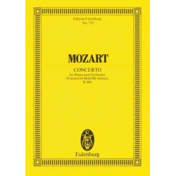 Konzert d-Moll KV466 : -Wolfgang Amadeus Mozart