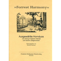 Forrest Harmony Ausgewählte Hornduos -Georg Friedrich Händel (George Frederic Handel) / Arr.Herman Jeurissen