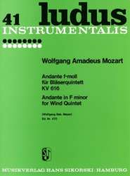 Andante F-Moll KV 616 - Wolfgang Amadeus Mozart / Arr. Wolfgang Sebastian Meyer