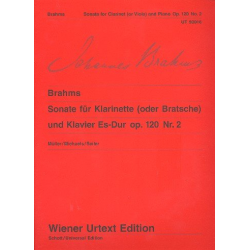 Sonate Es-Dur op.120 Nr.2 -Johannes Brahms