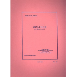 Quatuor pour Clarinettes -Pierre Max Dubois