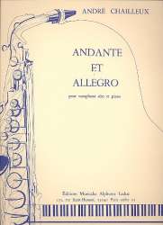 Andante & Allegro für Saxophon & Klavier -André Chailleux