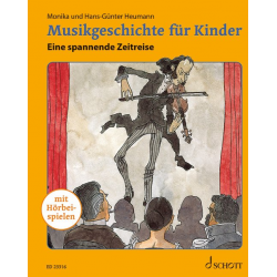 Buch: Musikgeschichte für Kinder - Eine spannende Zeitreise -Monika Heumann