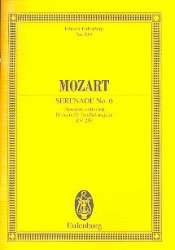 Serenade D-Dur Nr.6 KV239 : -Wolfgang Amadeus Mozart