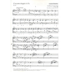Concerto doppio in Es Wq47 : -Carl Philipp Emanuel Bach