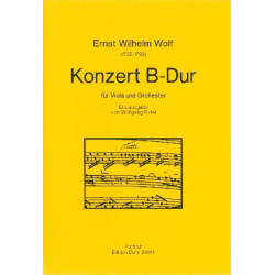 Konzert B-Dur : -Ernst Wilhelm Wolf