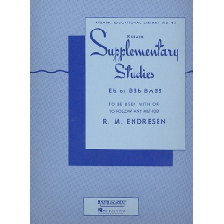 Supplementary Studies for Eb or Bb Tuba -R.M. Endresen