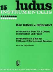 Divertimento B-Dur (Serie Ludus Instrumentalis) -Carl Ditters von Dittersdorf