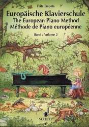 Europäische Klavierschule Band 2 - Noten mit Online-Material -Fritz Emonts