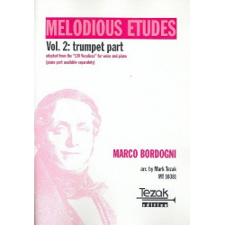 Melodious Etudes 2 - Trumpet part -Marco Bordogni