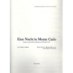 Eine Nacht in Monte Carlo -Werner Richard Heymann / Arr.Horst Kudritzki