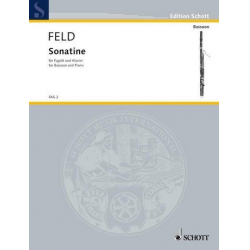 Sonatine für Fagott und Klavier -Jindrich Feld