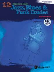 12 Medium Easy Jazz Etudes B Flat (+CD) -Bob Mintzer