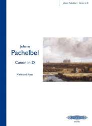 Pachelbel Canon in D  für Violine und Klavier -Johann Pachelbel / Arr.Samuel Marder