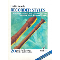 Recorder Styles - Begleitstimmen + Rhythmusgruppe -Leslie Searle