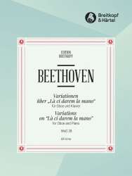 Variationen über Là ci darem la mano  aus Mozarts Don Giovanni WoO 28 -Ludwig van Beethoven / Arr.Peter E. Gradenwitz