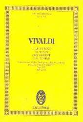 Die vier Jahreszeiten - "Der Herbst" F-Dur - Studienpartitur -Antonio Vivaldi