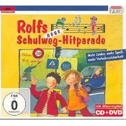 Rolfs neue Schulweg-Hitparade (+CD+DVD) -Rolf Zuckowski