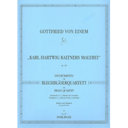 Karl-Hartwig Kaltners Malerei op. 103 -Gottfried von Einem