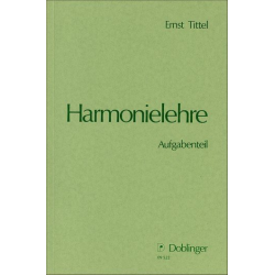 Harmonielehre, Aufgabenteil -Ernst Tittel