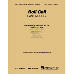 Roll Call : for  jazz combo quintet -Hank Mobley
