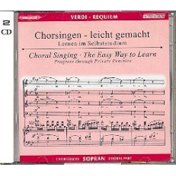 Requiem : CD Chorstimme Sopran -Giuseppe Verdi