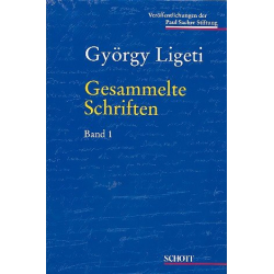 Gesammelte Schriften (2 Bände) -György Ligeti