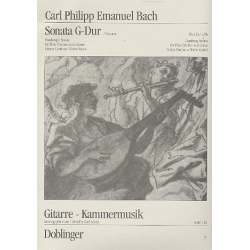 Sonate G-Dur -Carl Philipp Emanuel Bach