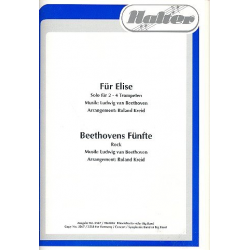 Für Elise (Solo für 2-4 Trompeten) / Beethovens Fünfte (Pop-Version) -Ludwig van Beethoven / Arr.Roland Kreid