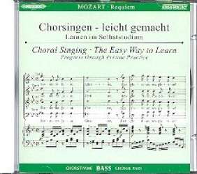 Requiem KV626 : CD Chorstimme Baß -Wolfgang Amadeus Mozart