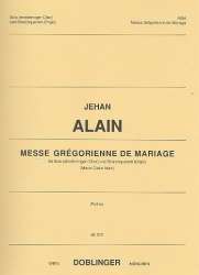 Messe gregorienne de mariage -Jehan Alain