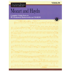 Mozart and Haydn - Violin Parts : CD-ROM