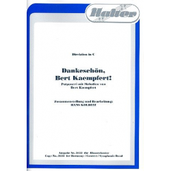 Dankeschön, Bert Kaempfert -Bert Kaempfert / Arr.Hans Kolditz