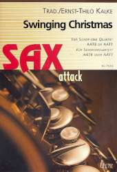 Swinging Christmas (for Saxophon Quartet) -Diverse / Arr.Ernst-Thilo Kalke