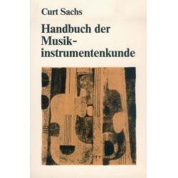 Handbuch der Musikinstrumentenkunde -Curt Sachs
