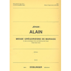 Messe gregorienne de Mariage -Jehan Alain