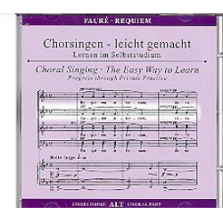 Requiem op.48 : CD Chorstimme Alt und -Gabriel Fauré