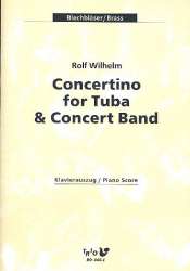 Concertino for Tuba and Concert Band  Piano Reduction -Rolf Wilhelm