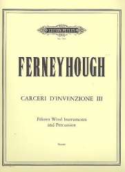 Carceri d'Invenzione 2 (für 15 Bläser und Schlagzeug) -Brian Ferneyhough